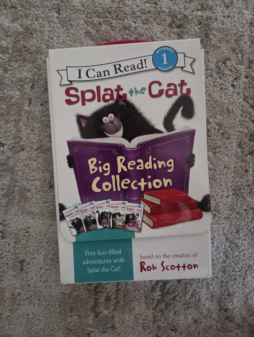 Splat The Cat Big Reading Collection (5 Books)